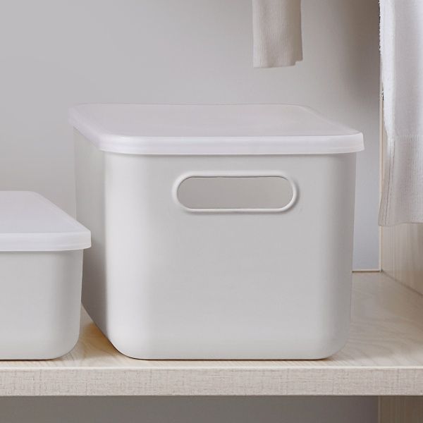 Ящик для зберігання MVM FH-11 LIGHT GRAY 160x257x180 мм