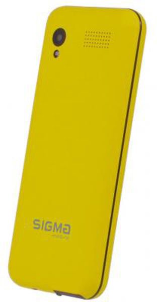 Мобильный телефон Sigma mobile X-Style 31 Power yellow 