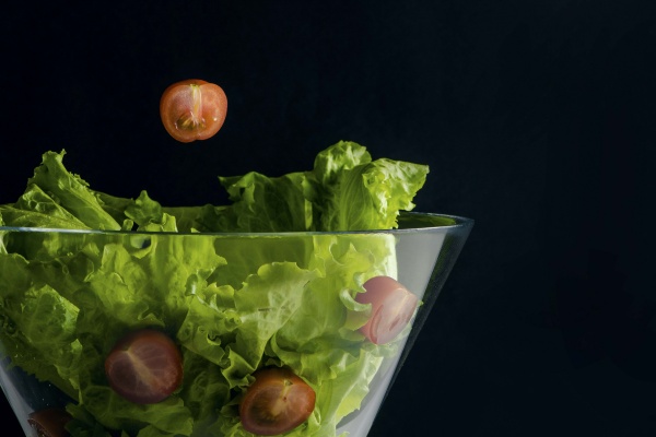 Салатник VT-3109 стеклянный 160 мм 900 мл Vittora