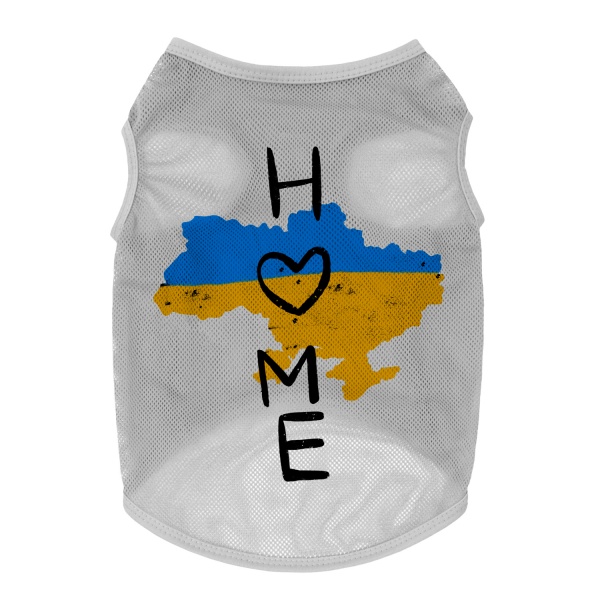 Майка Waudog Сlothes Дом сетка серая S