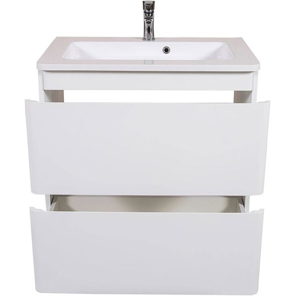 Тумба напольная Aqua Rodos Акцент с умывальником Альфа 80