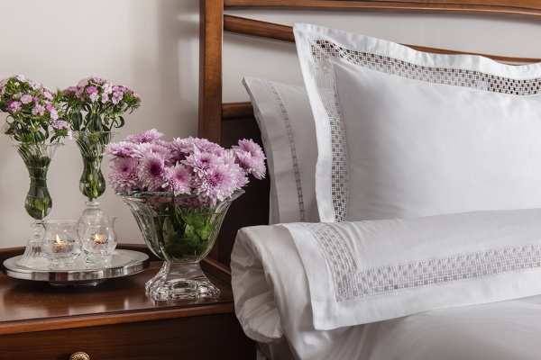 Комплект постільної білизни Veronica Lace 2 білий Gul Guler 