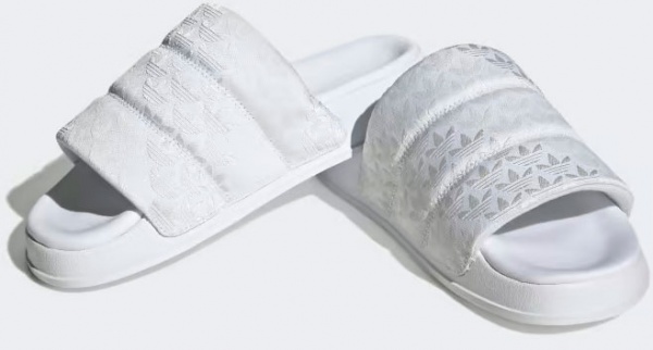 Шльопанці Adidas HQ6070 р.40 2/3 білий