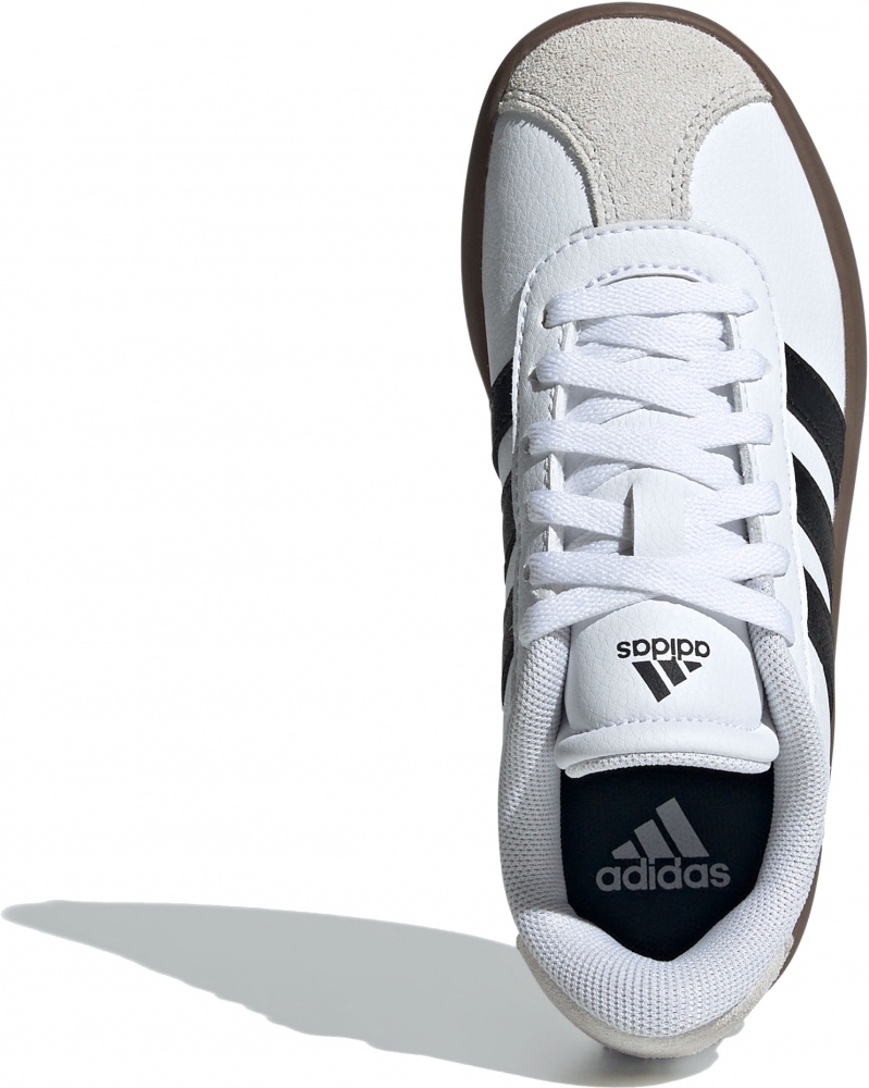 Кроссовки детские демисезонные Adidas VL COURT 3.0 K ID9062 р.35,5 белые
