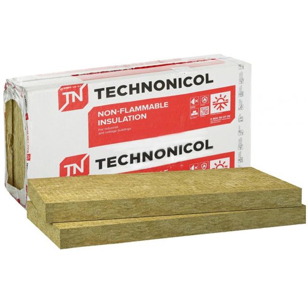 Базальтовая вата TECHNONICOL ТЕХНОВЕНТ СТАНДАРТ 100 мм 2.16 кв.м