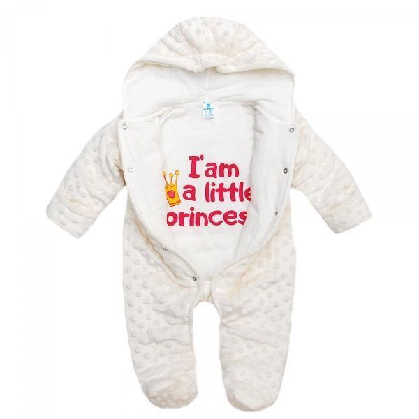 Комбинезон Minikin р.68 молочный 171220668 