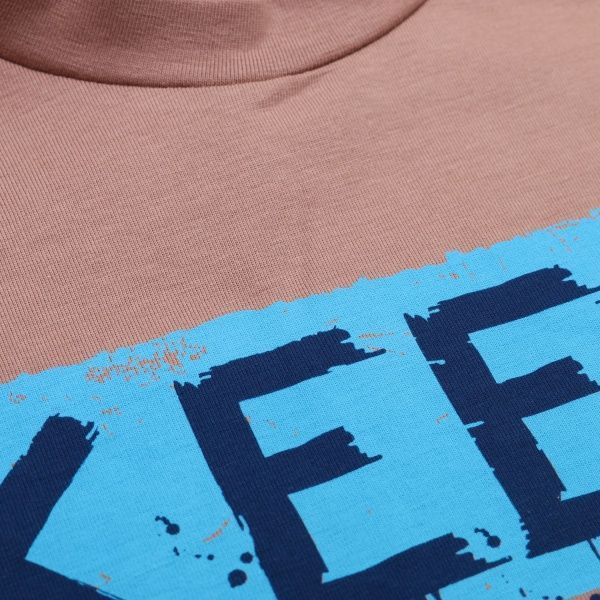 Футболка дитяча Роксана Смайлик №01/16906 р.116 бежевий 