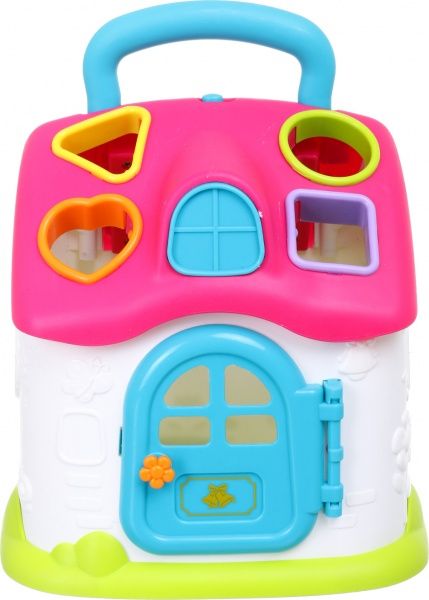 Каталка-сортер домик 23 см ODT062140