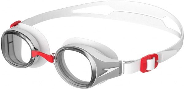 Очки для плавания Speedo 8-126698142 HYDROPURE GOG AU OS белый с красным