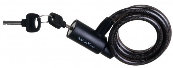 Замок велосипедний MaxxPro SWL-10x1000 чорний