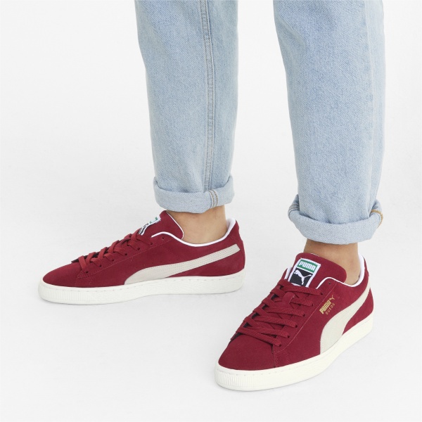 Кроссовки Puma Suede Classic XXI 37491506 р.44,5 красно-белый