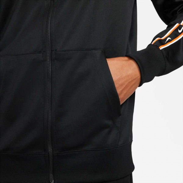 Джемпер Nike REPEAT SW PK FZ HOODY DX2025-010 р. 2XL черный