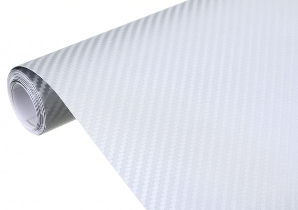 Плівка самоклейка захисна срібний карбон 0,9x2 м