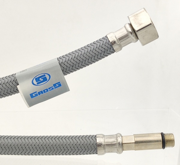 Шланг для води Gross Neylon М10x1/2 1,0 м. довга