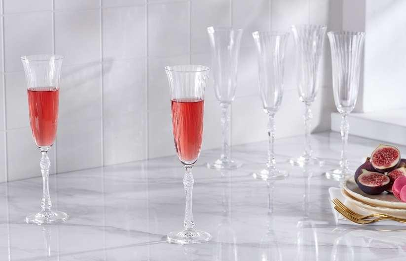 Набір бокалів для шампанського Bohemia Parus 190 мл 6 шт.