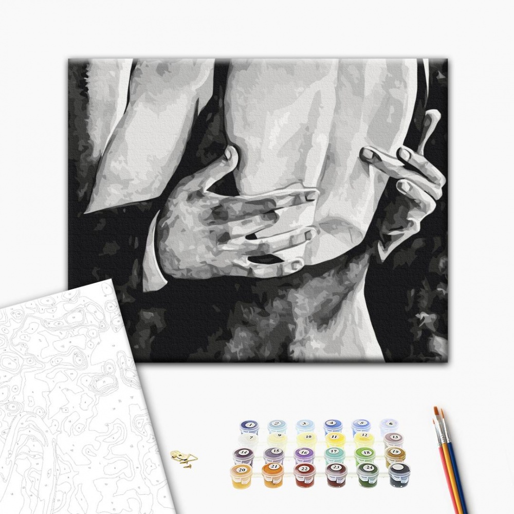 Картина по номерам Язык тела 5 © Anna Esthete 40х50 см Brushme