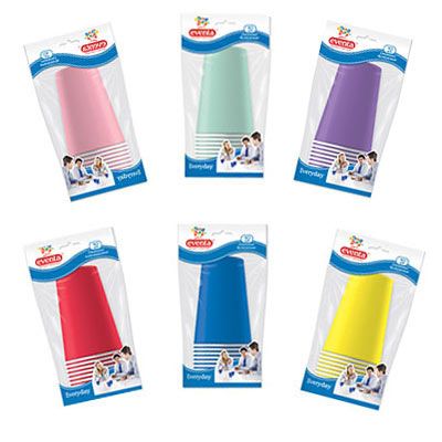 Стакан паперовий Eventa колір в асортименті 250 мл 10 шт.