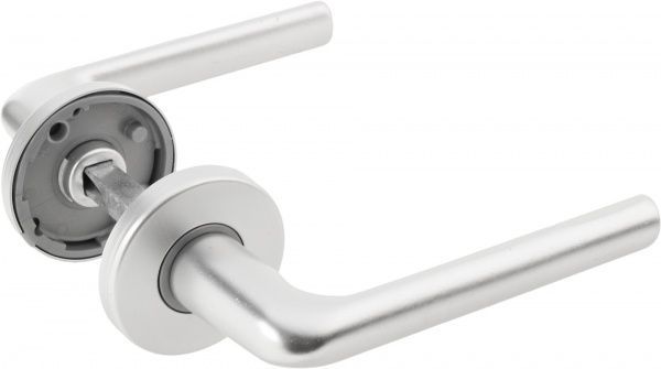 Ручка на розетке Brialma Caracas F1 алюминий