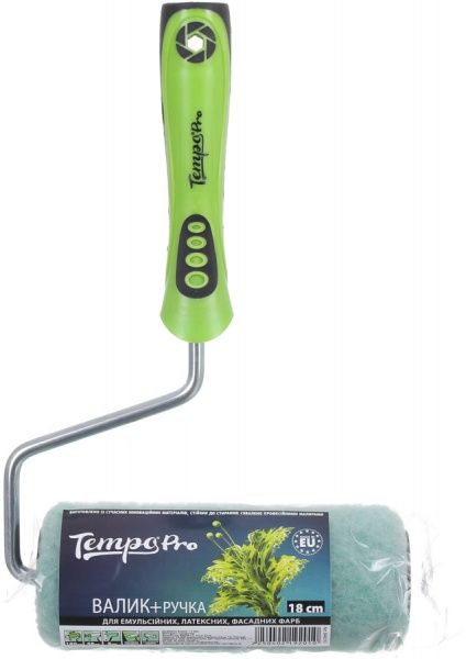 Валик Tempo PRO зеленый 48x180 мм E0112-524818