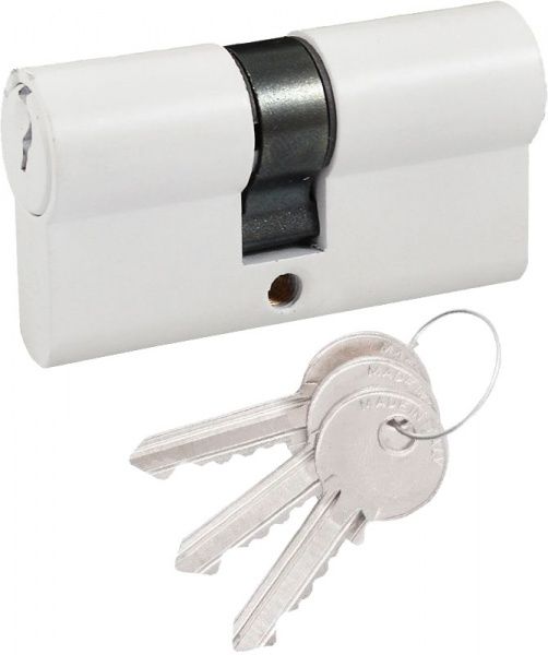 Циліндр Cortellezzi Primo 116 30x30 ключ-ключ 100 мм білий