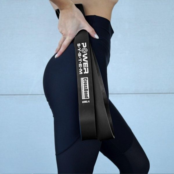 Стрічка-еспандер Power System PS-4055 25-65 кг чорний