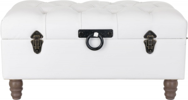 Сундук-пуф Summer молочный 71,5х37х36,5 см 