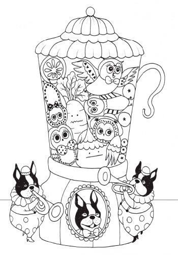 Книга-розмальовка Лулу Майо «Майже мільйон сов» 978-617-757-900-6