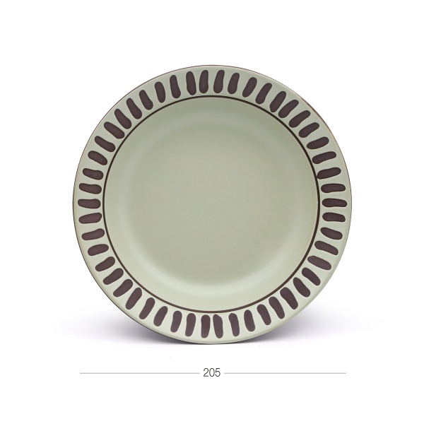 Тарілка глибока Зелене диво 20.5х50.5 см MVM 