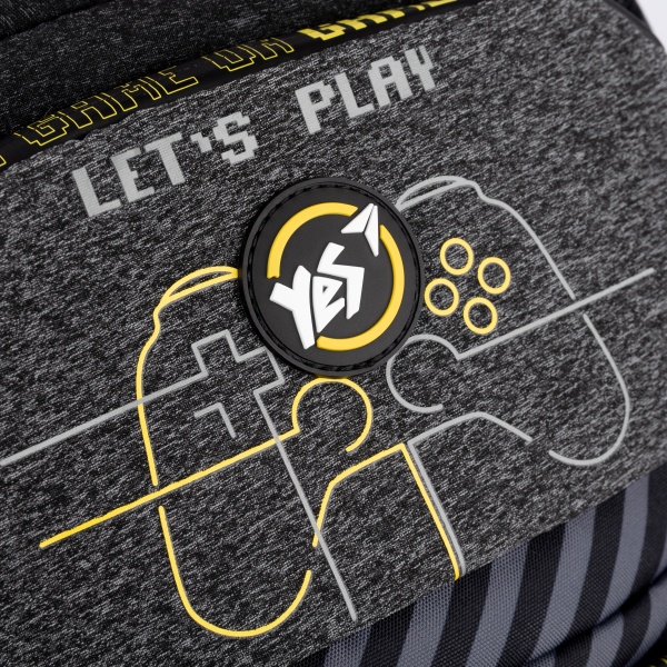 Рюкзак школьный YES Sport S-87 Game черный