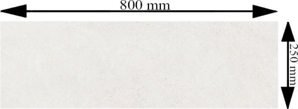 Плитка Cifre Даунтаун вайт 25x80 