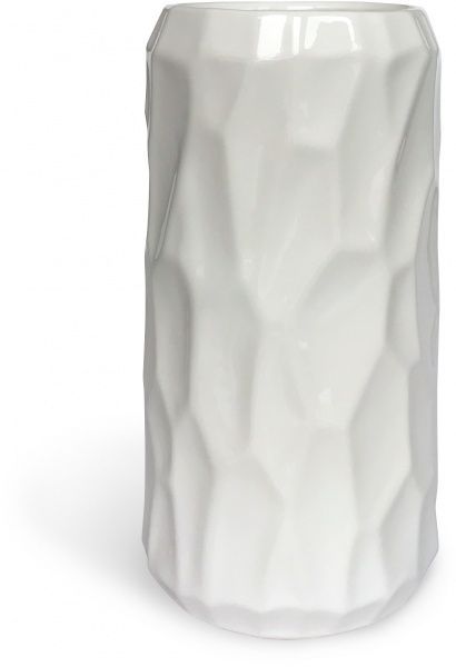 Ваза керамическая белая Яра 27.5 см Резон