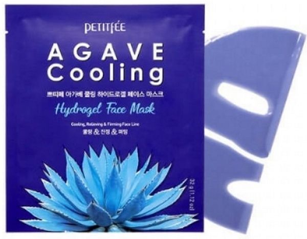 Маска Petitfee для лица гидрогелевая охлаждающая с экстрактом агавы 5 шт. 32 г 5 шт.