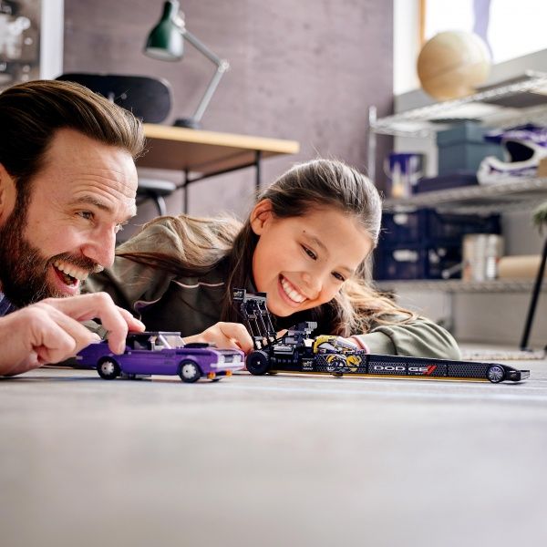 Конструктор LEGO Speed Champions Mopar Dodge//SRT Top Fuel Dragster and 1970 Dodge Challenger T/A 76904