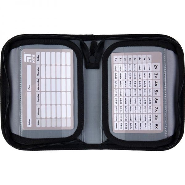 Пенал школьный без наполнения 622 HW 47288 KITE черничный