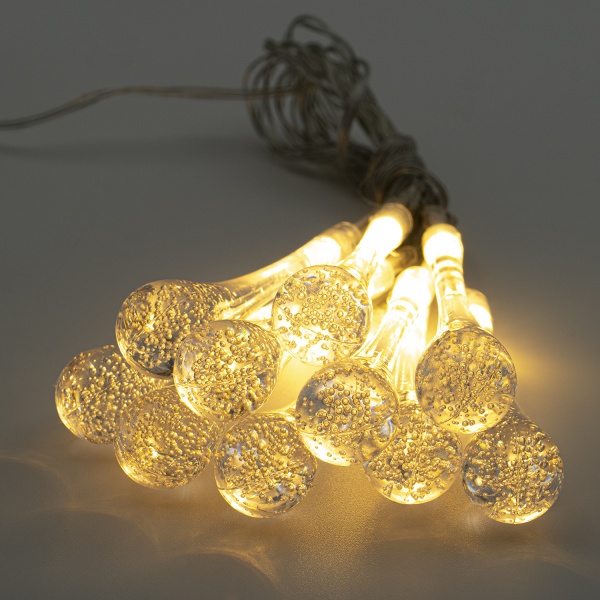 Гирлянда Altalusse INL-2709U-10 Warm встроенный светодиод (LED) 1,5 м 