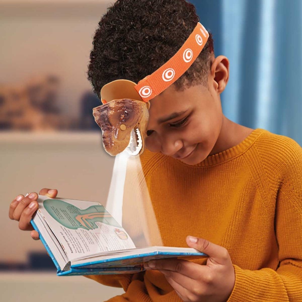 Іграшка Brainstorm Налобний ліхтарик Небезпечний Ті-Рекс (світло, звук) E2065