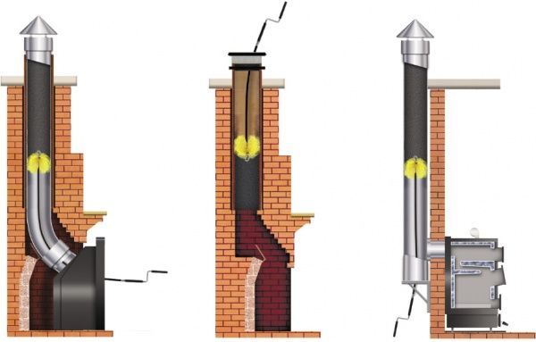 Щітка Savent пластикова для чищення димоходу 300 мм 