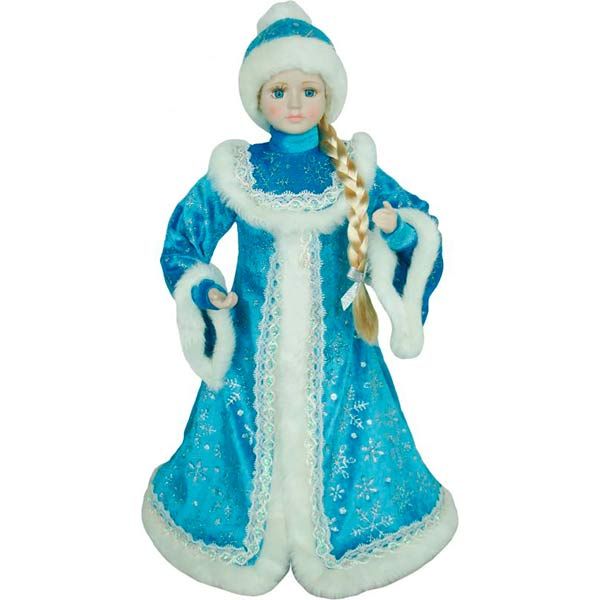 Фигура Снегурочка в голубом 46 см