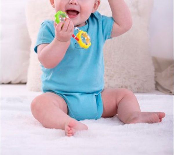 Игрушка-погремушка Bebelino гантелька