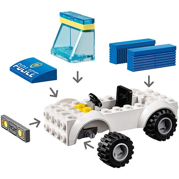 Конструктор LEGO City Полицейской отряд с собакой 60241