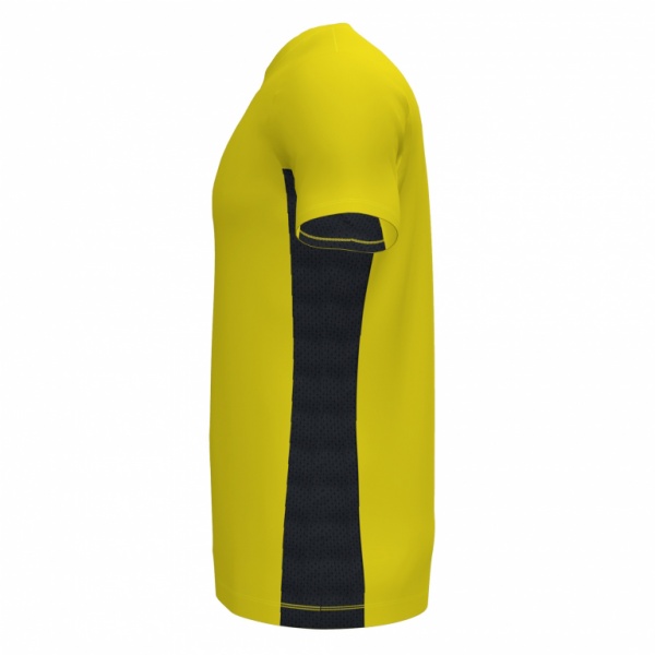 Футболка Joma SUPERLIGA T-SHIRT YELLOW-BLACK S/S 101469.901 р.L жовтий