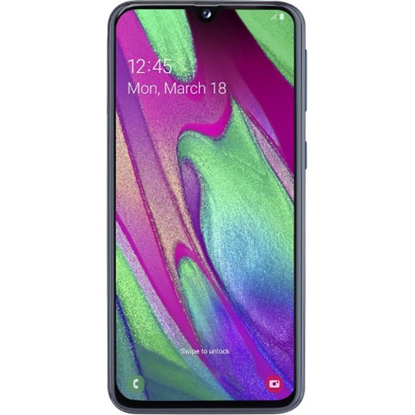 Смартфон Samsung Galaxy A40 SM-A405F 4/64GB Duos ZKD (SM-A405FZKDSEK) black