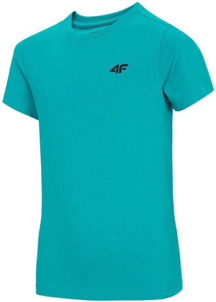 Футболка 4F HJL21-JTSM001-35S р.134 бирюзовый
