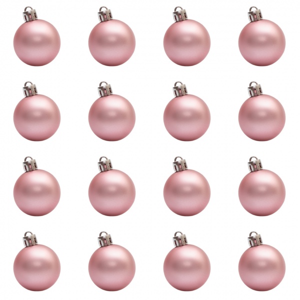 Набір ялинкових куль Девілон 251000 d40 мм 16 шт./уп. 