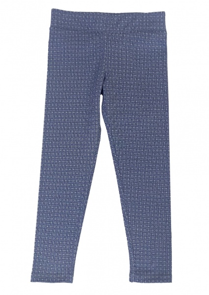 Лосины для девочек Roksana №0028/16065 р.128-134 серый с принтом 