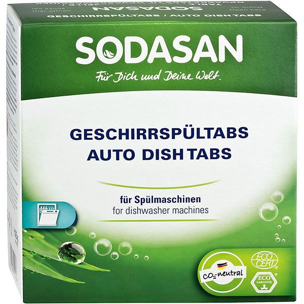 Таблетки для миття посуду Sodasan Geschirrspueltabs 25 шт