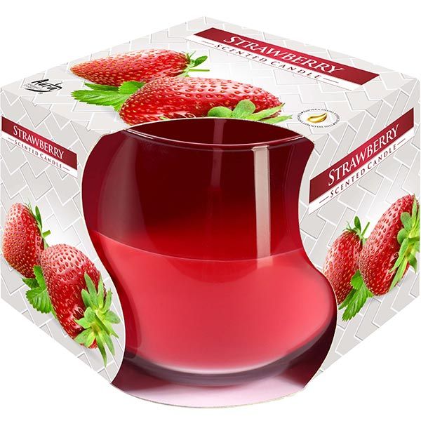 Свеча ароматическая sn71-73 Крубника Bispol