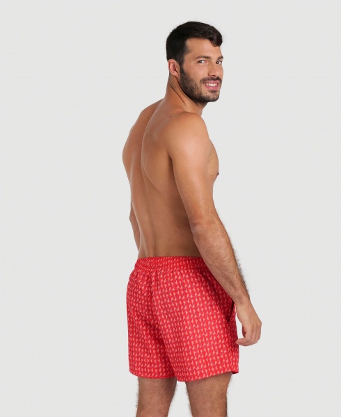 Шорти Arena BEACH BOXER ALLOVER 005253-420 р. S червоний