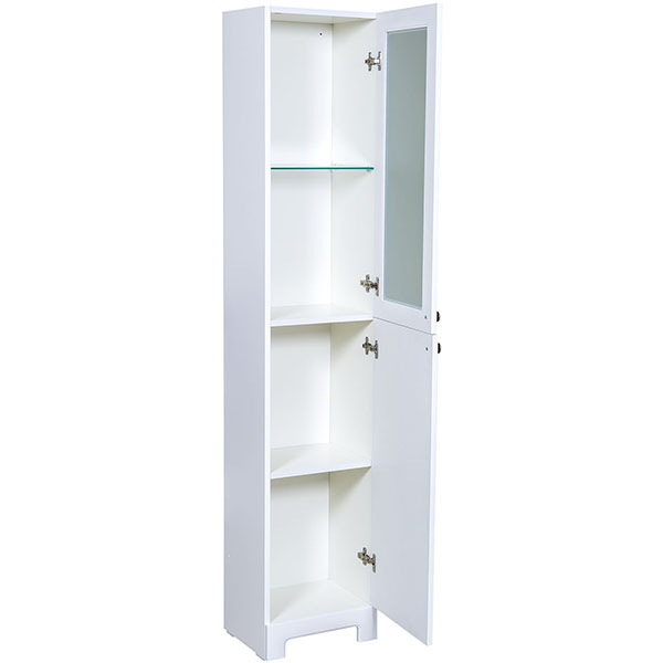 Пенал підлоговий Aqua Rodos Классік білий