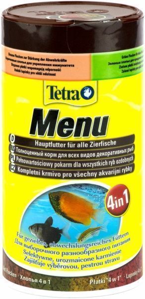Корм Tetra Menu 4в1 250 мл